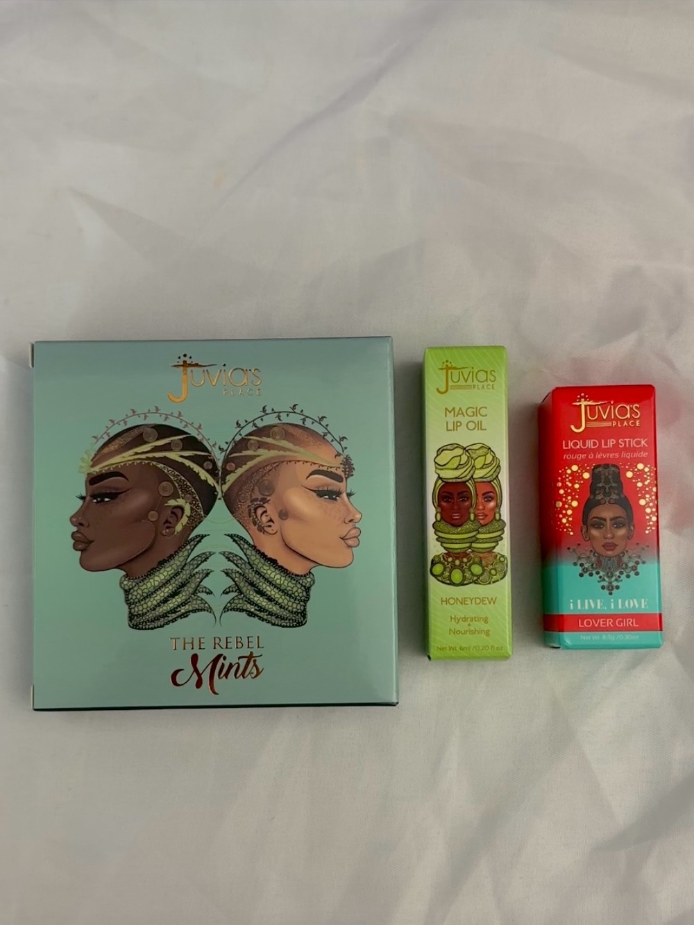 Juvia’s Place Bundle (Rebel Mints, Liquid Lip, Magic Lip Oil)
